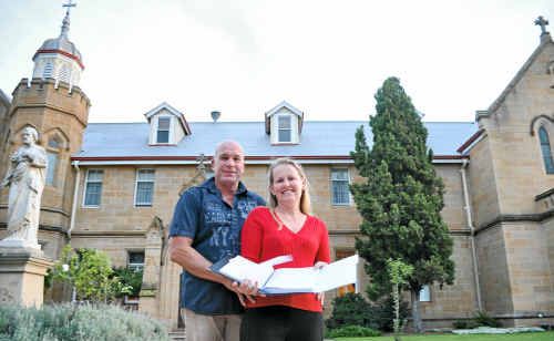 Abbey of the Roses owners Mark Cains and Sonia Hunt were thrilled to be named the best spot in Queensland to get married. Abbey of the Roses owners Mark Cains and Sonia Hunt were thrilled to be named the best spot in Queensland to get married.